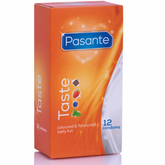 PASANTE - BY FLAVOURED CONDOMS 12 UNITS